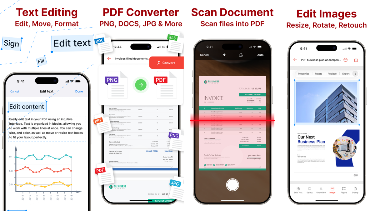 PDF Editor — capture d'écran